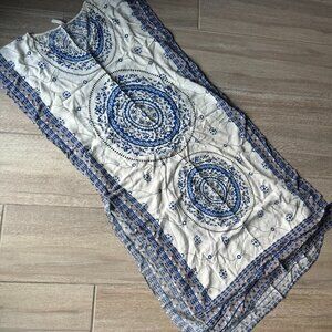 Cupshe Women’s Boho Floral Print Kaftan Beach Swim Cover-Up Dress OSFM